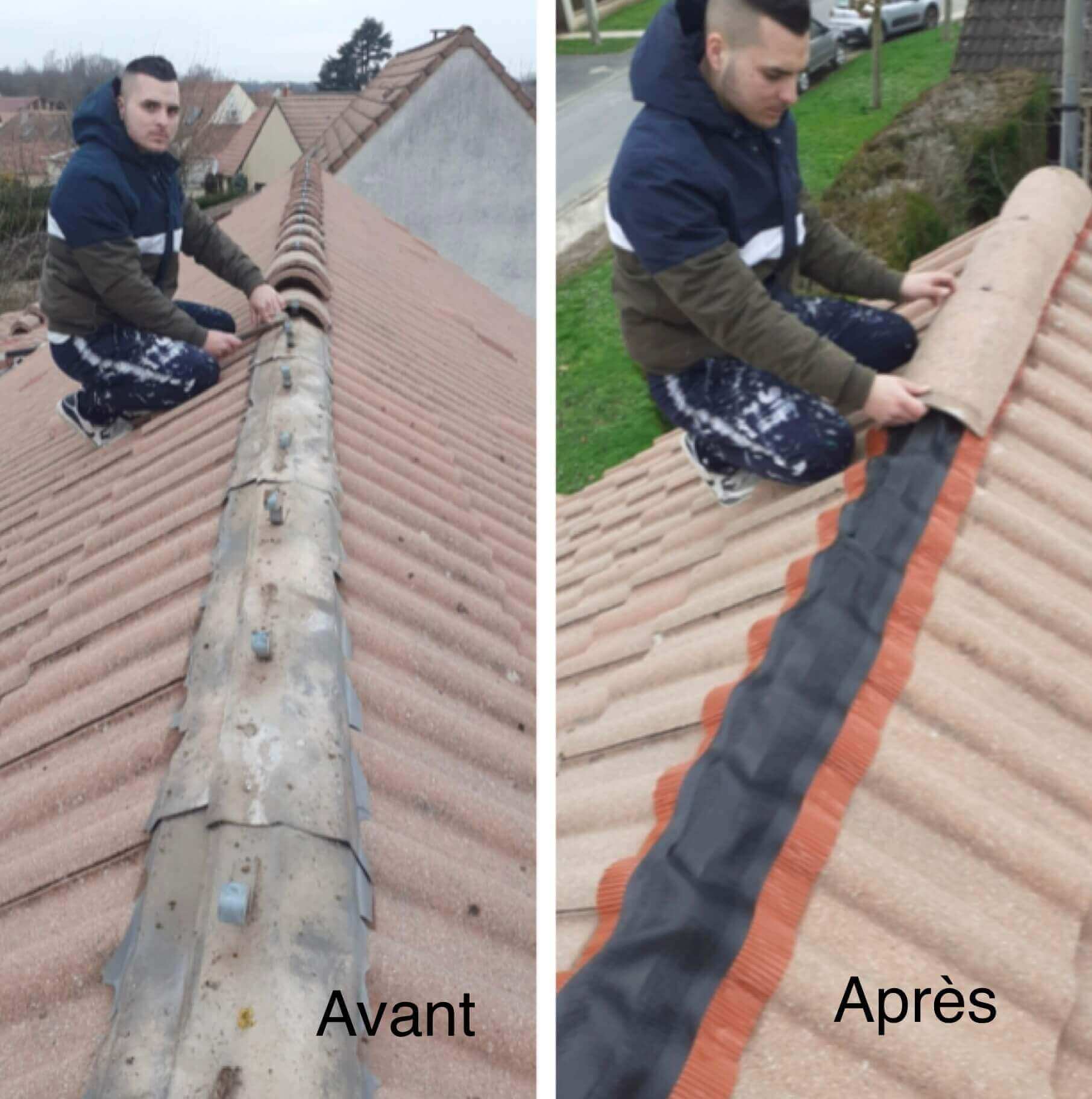 Poser une bande d'étanchéité sur un élément de votre toiture